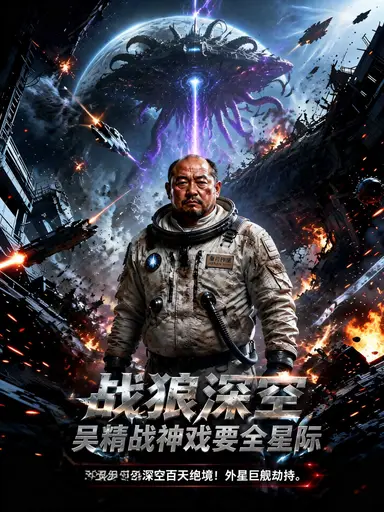 战狼深空，吴精战神戏耍全星际 cover